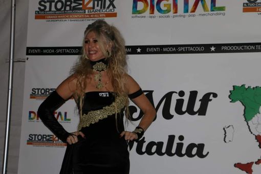 Roberta Caraffa al concorso &quot;Milf d'Italia 2020&quot;