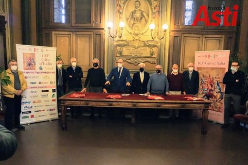 Ad Asti in Comune la conferenza stampa resoconto sul Giro d'Italia Ad Asti in Comune la conferenza stampa resoconto sul Giro d'Italia