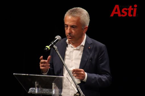 L'assessore Protopapa ritratto in occasione dell'edizione 2023 della 'Douja d'Or&quot;