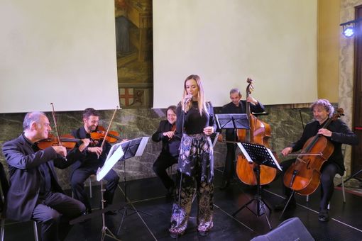 Flavia Barbacetto e il Quartetto d’archi dell’Orchestra Classica di Alessandria