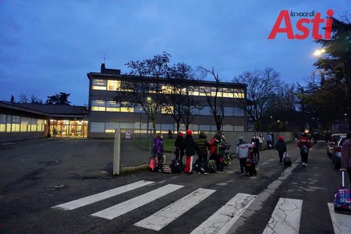 Primo giorno di scuola Asti 7 gennaio 2021