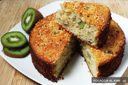 MercoledìVeg di Ortofruit: oggi prepariamo la focaccia al kiwi