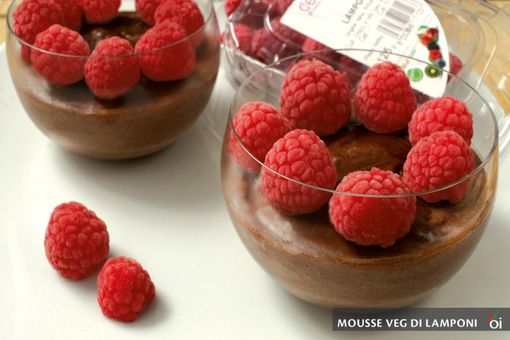 I mercoledìVeg di Ortofruit: oggi prepariamo la deliziosa mousse di lamponi