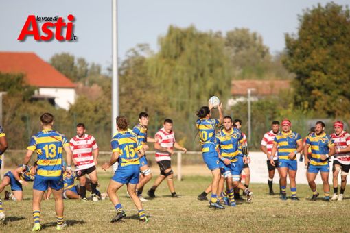 Prima gara in serie A per il Monferrato Rugby [GALLERIA FOTOGRAFICA]