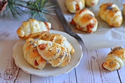 La Pagina del Goloso e i mini croissants salati ripieni di pomodori secchi