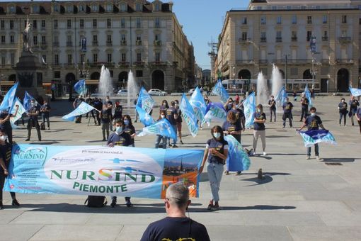 Immagine d'archivio di una manifestazione regionale del Nursind Immagine d'archivio di una manifestazione regionale del Nursind