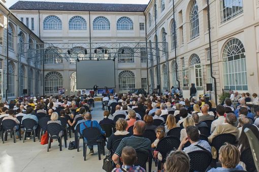 Il pubblico di PPT durante l'incontro con Mattia Feltri (ph Rabino)