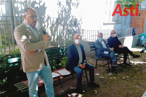 Il sindaco alla presentazione della rassegna estiva a Palazzo Mazzola