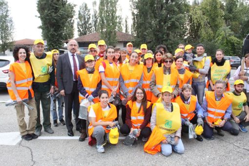 L'assessore Berzano a Puliamo il mondo
