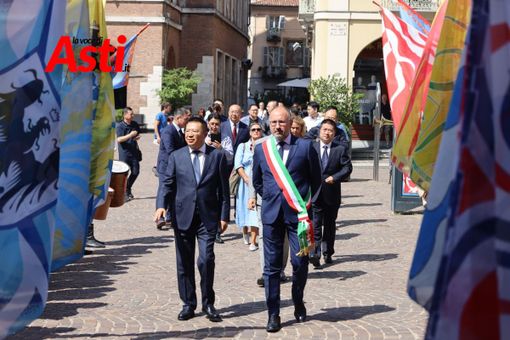 Ad Asti una delegazione della provincia di Shanxi. Rasero: "Italia e Cina fondamentali, dialogo parta dagli enti locali" [GALLERIA FOTOGRAFICA]