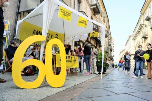 Mostra 60 anni di Amnesty International Mostra 60 anni di Amnesty International