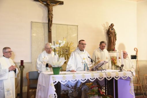 Il vescovo di Asti, Monsignor Marco Prastaro celebra la Giornata del Malato alla Casa di Riposo Città di Asti