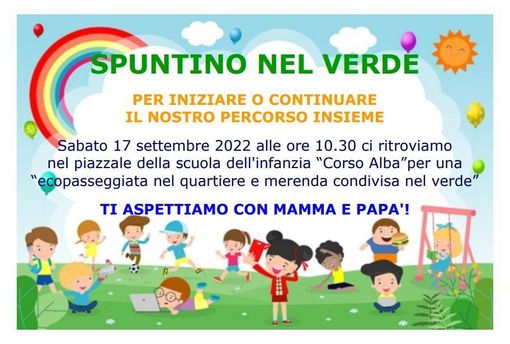 La locandina dell'iniziativa