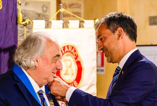 Renzo Gai (a sin.) e Alberto Bazzano