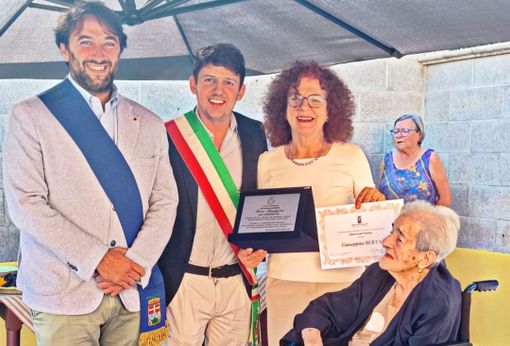 Giuseppina, centenaria di Maranzana, nuova patriarca dell'Astigiano