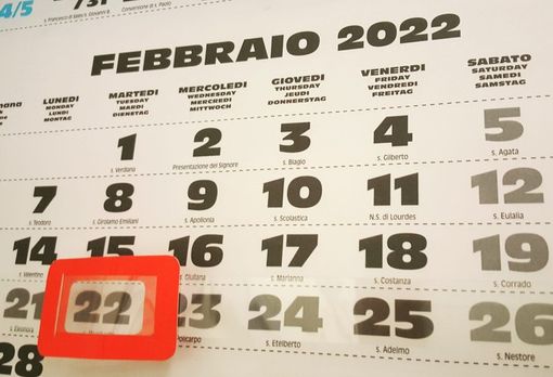 Oggi è il 22-02-2022, data palindroma: ecco che cosa significa