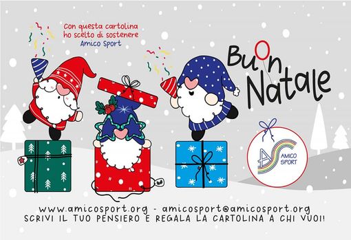 A Natale regala … Amico Sport! A Natale regala … Amico Sport!