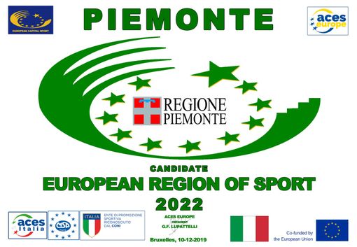 La locandina della candidatura piemontese La locandina della candidatura piemontese