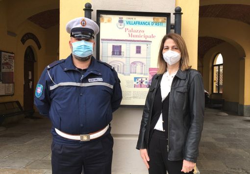 Il sindaco Macchia e l'ispettore Nivino