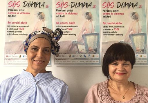 Le mediatrici culturali Fatima Ait Kablit (a sinistra) e Sabina Darova Le mediatrici culturali Fatima Ait Kablit (a sinistra) e Sabina Darova