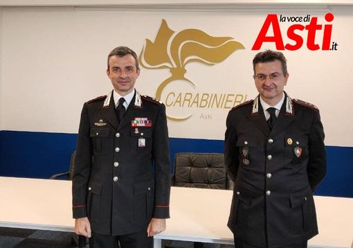 Il neo comandante del Reparto Operativo tenente colonnello Vittorio Balbo (a destra) ritratto con il comandante provinciale Pierantonio Breda Il neo comandante del Reparto Operativo tenente colonnello Vittorio Balbo (a destra) ritratto con il comandante provinciale Pierantonio Breda