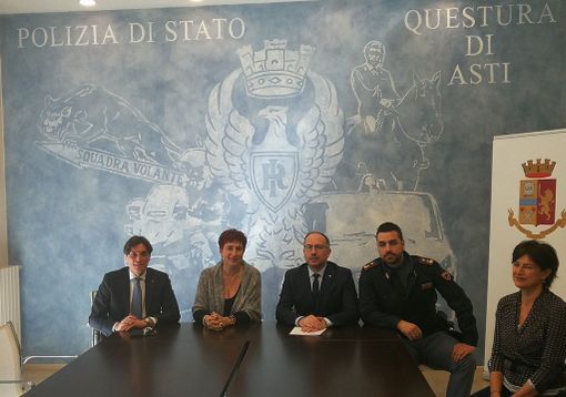 Un momento della conferenza stampa i presentazione