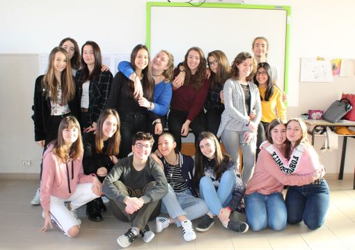 La classe 3 C di Scienze Umane - Istituto Monti