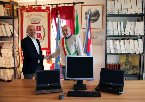 Dalla torinese NKE un dono tecnologico per il Comune di Cinaglio