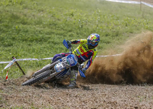 Gabriele Doglio ritratto durante una gara