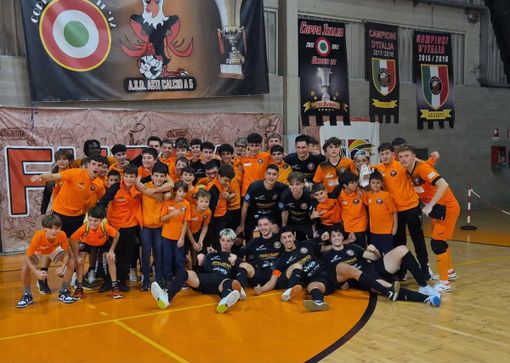 Calcio a 5, esordio con vittoria per l'Asti, 8-3 al Villorba in una partita mai scontata Calcio a 5, esordio con vittoria per l'Asti, 8-3 al Villorba in una partita mai scontata
