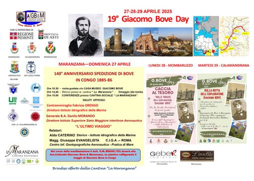 Giacomo Bove Day 2025: tre giorni per celebrare l’esploratore e il territorio Giacomo Bove Day 2025: tre giorni per celebrare l’esploratore e il territorio