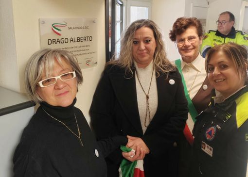Inaugurazione della sala radio "Alberto Drago"