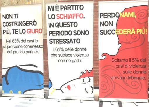 Alcuni dei pannelli che compongono la mostra Alcuni dei pannelli che compongono la mostra