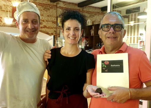 Il tartufo nero estivo del Monferrato a 360 gradi con il pizza-chef Matteo Barbera del “Muffoletto” di Ceriale