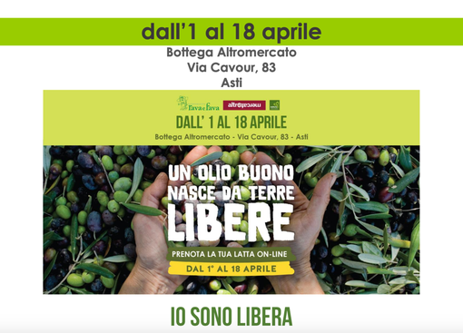 Dal primo al 18 aprile in casa Rava e Fava edizione primaverile dell'evento "I giorni dell'olio" Dal primo al 18 aprile in casa Rava e Fava edizione primaverile dell'evento "I giorni dell'olio"