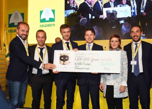 Coldiretti, petizione per lo stop ai cibi falsi: raggiunto l'obiettivo del milione di firme