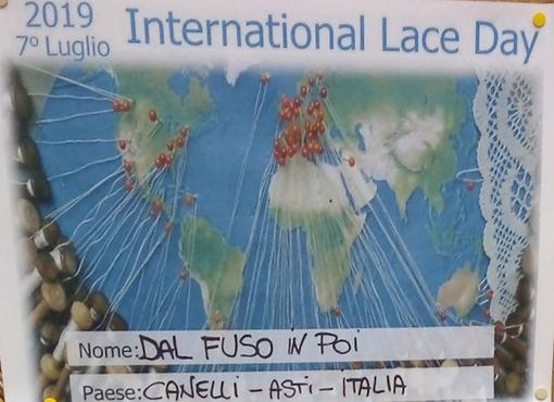 Giornata internazionale del Merletto, 1° raduno a Canelli domenica 7 luglio