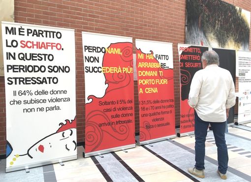 Uno scorcio della mostra