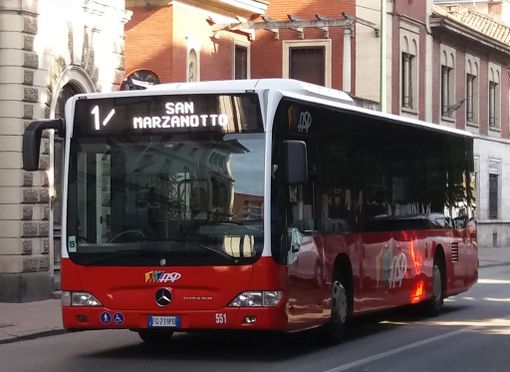 Asti: da lunedì modifiche alle linee di autobus nella zona nord
