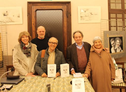 Zambruno con Caardinali, Castelli, Jona, Lajolo Zambruno con Caardinali, Castelli, Jona, Lajolo