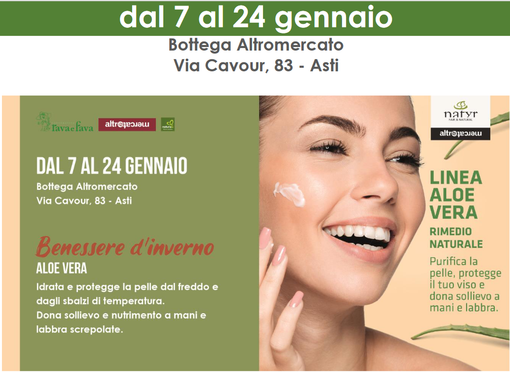 Aloe vera per contrastare i problemi legati al freddo alla Bottega Rava e Fava Aloe vera per contrastare i problemi legati al freddo alla Bottega Rava e Fava