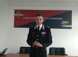 Il comandante dei Carabinieri Tenente Colonnello Pierantonio Breda
