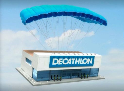 Immagine di lancio inaugurazione Decathlon Asti