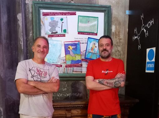 In foto: Gianni Alba e Davide Santagata In foto: Gianni Alba e Davide Santagata