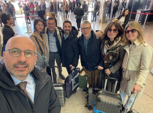 La delegazione astigiana La delegazione astigiana