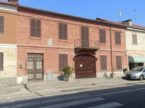 La sede della Società Operaia Agricola di Portacomaro Stazione