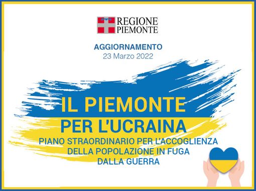 Il Piemonte per l'Ucraina. Ad Asti accolte 372 persone Il Piemonte per l'Ucraina. Ad Asti accolte 372 persone