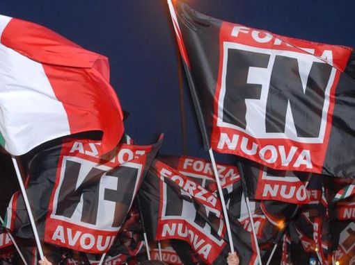 Riunione organizzativa, presso l’hotel Lis, della federazione provinciale di Forza Nuova Riunione organizzativa, presso l’hotel Lis, della federazione provinciale di Forza Nuova