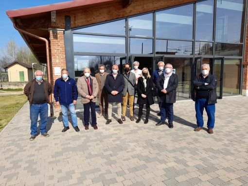 Il Direttore Generale dell'Asl di Asti questa mattina in visita a Castello di Annone Il Direttore Generale dell'Asl di Asti questa mattina in visita a Castello di Annone