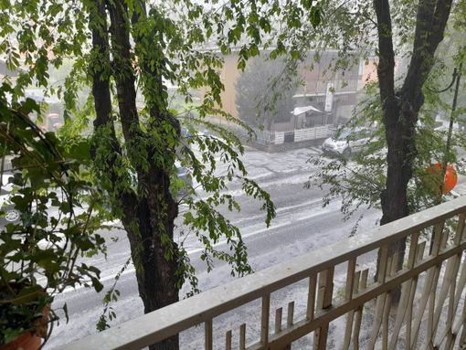 Un'immagine tratta dal canale Telegram di Dati Meteo Asti